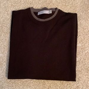 Mens Ermenegildo Zelma medium brown sweater